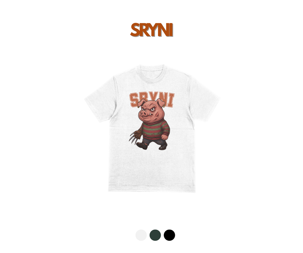 THE BABOY Halloween Limited Shirt | Freddy Krueger Inspired Graphic Tee | Sariyani Streetwear