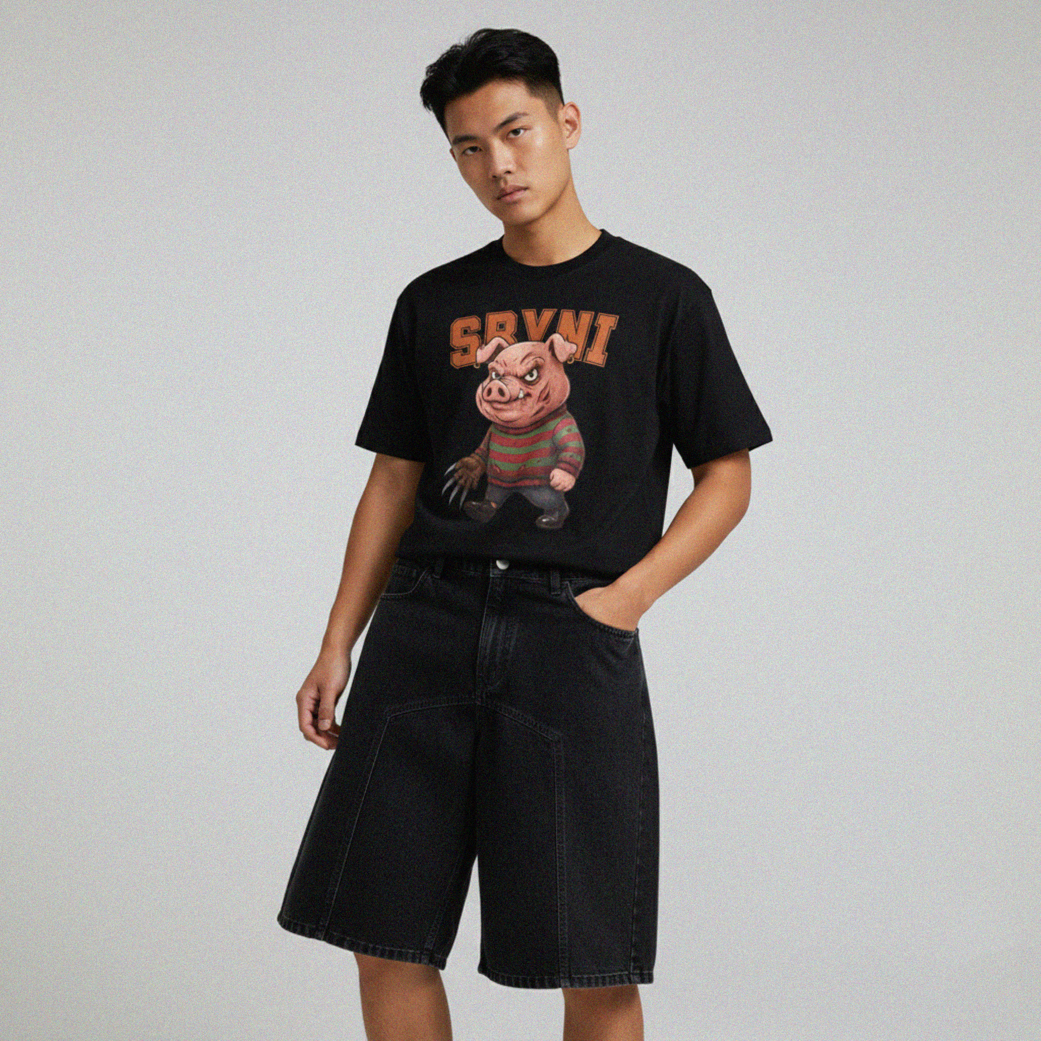 THE BABOY Halloween Limited Shirt | Freddy Krueger Inspired Graphic Tee | Sariyani Streetwear