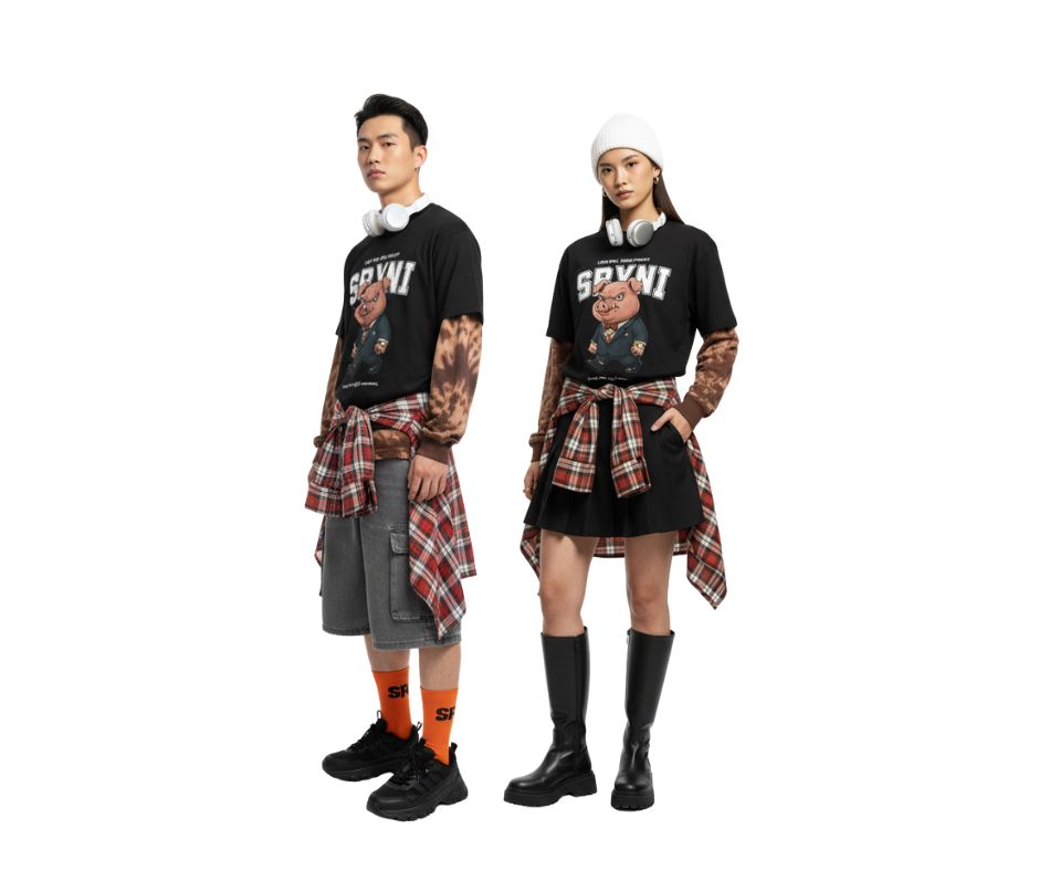 Sariyani The Baboy Statement Shirt | Unisex Streetwear Graphic Tee Regular Fit