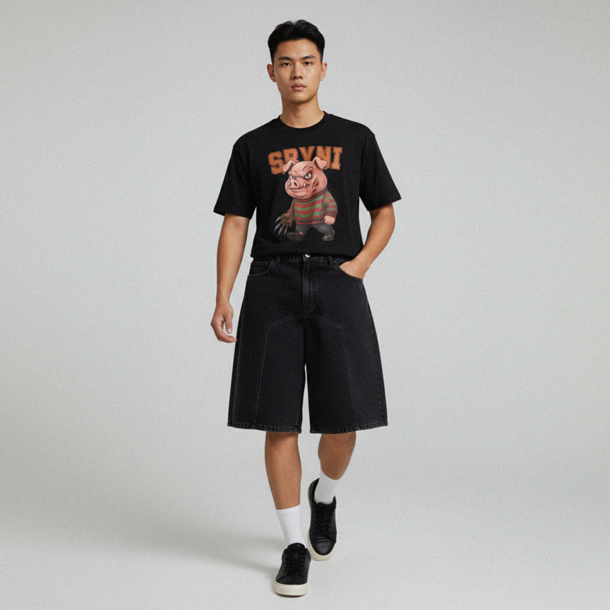 THE BABOY Halloween Limited Shirt | Freddy Krueger Inspired Graphic Tee | Sariyani Streetwear